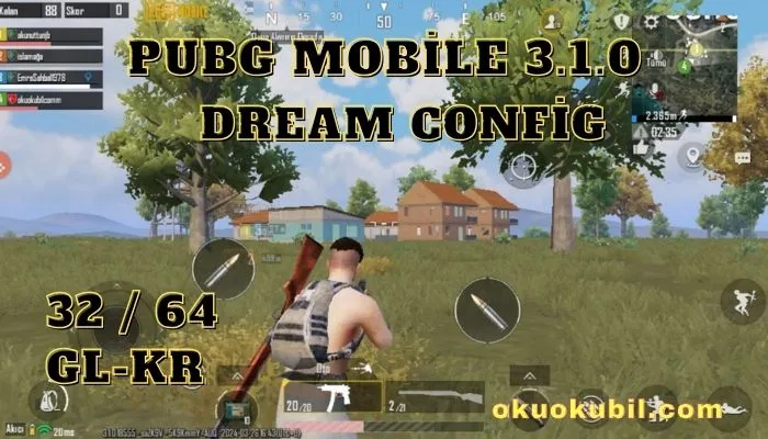 Pubg Mobile 3.1.0 Dream Config Hileli İndir