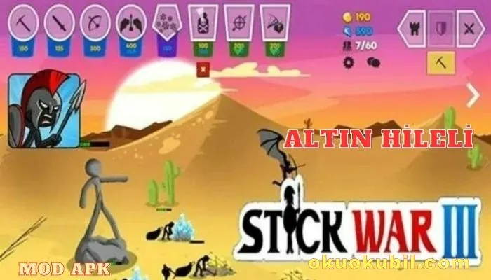 Stick War 3 2024.3.1201 Altın Hileli Mod Apk İndir