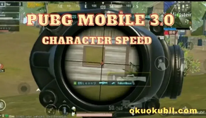 Pubg Mobile 3.0 Character Speed Config Hilesi İndir
