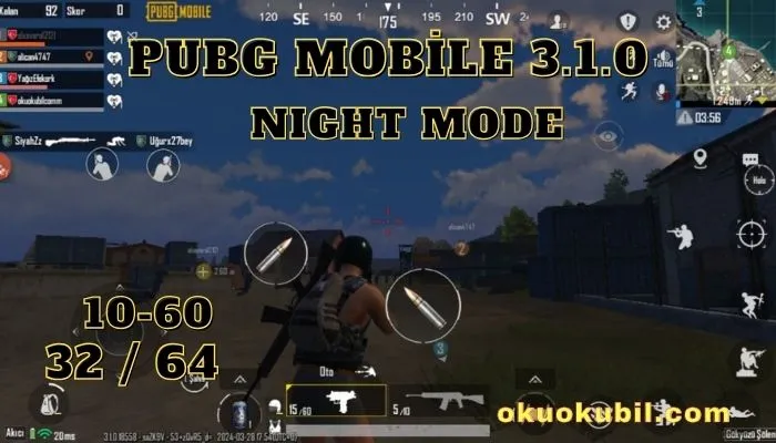 Pubg Mobile 3.1.0 Night Mode 10-60 Config Hileli İndir