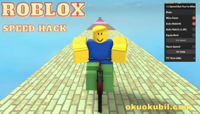 Roblox Every Second You Get +1 Speed But You’re On a Bike Script Hilesi İndir 2024