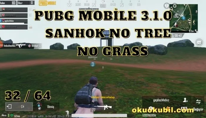 Pubg Mobile 3.1.0 New Sanhok No Tree Config Hileli İndir
