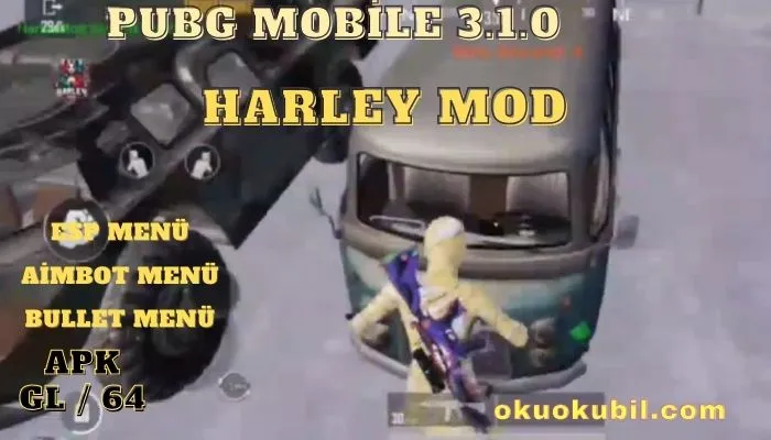 Pubg Mobile 3.1.0 Harley Mod ESP Menü Hileli İndir