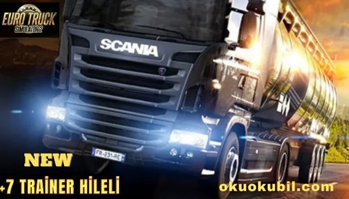 Euro Truck Simulator 2 Yakıt +7 Trainer Hileli İndir