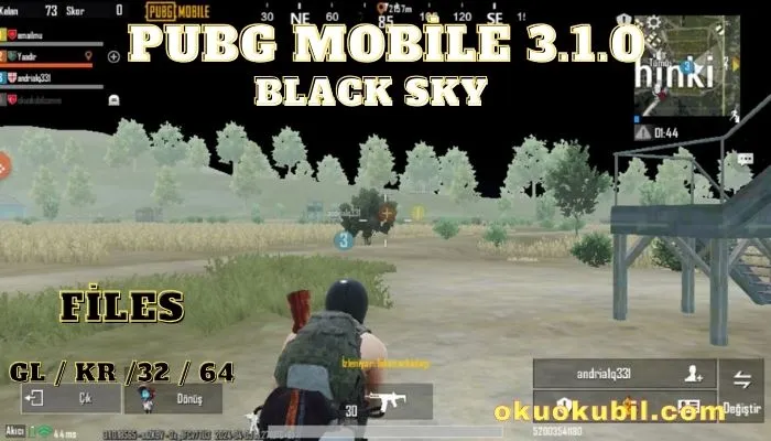 Pubg Mobile 3.1.0 Black SKY Tek Atım Config Hileli İndir