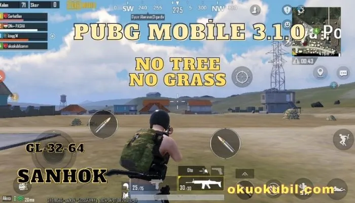 Pubg Mobile 3.1.0 Sanhok No Tree Config Hileli İndir