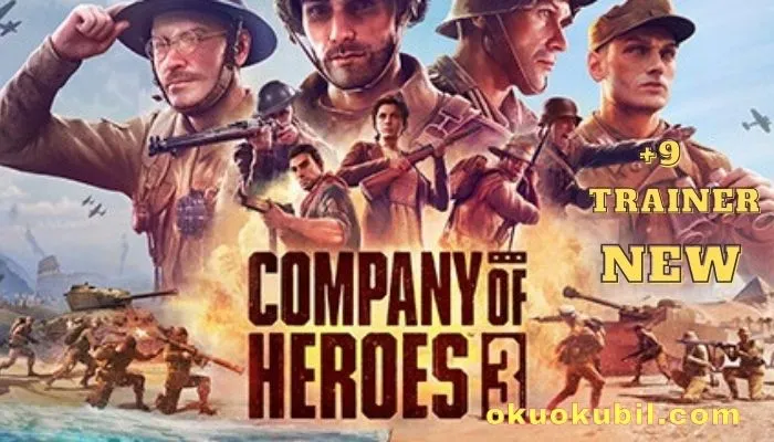 Company of Heroes 3 PC Oyunu 1.6.1 Cephane +9 Trainer Hilesi İndir