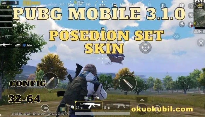 Pubg Mobile 3.1.0 Posedion Set Skin M416 Config Hileli İndir
