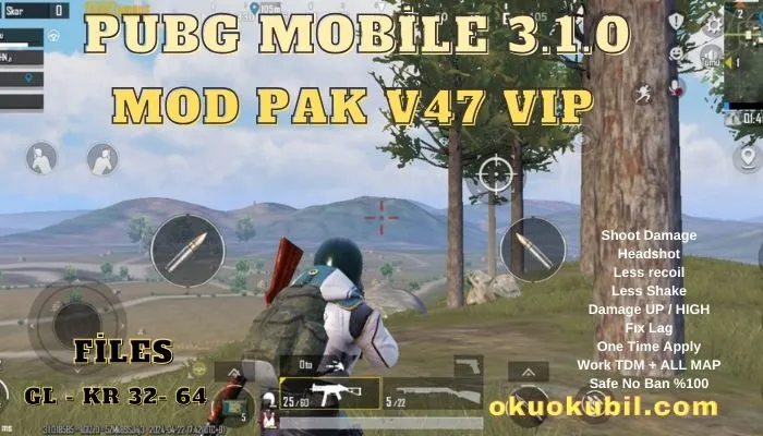 Pubg Mobile 3.1.0 MOD PAK V47 VIP Config Hileli İndir