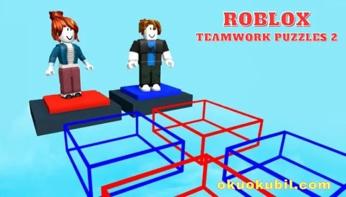 Roblox Teamwork Puzzles 2 Script Oyun Bitirme Hilesi İndir 2024