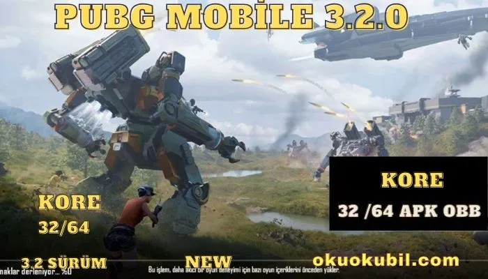 Pubg Mobile 3.2.0 Kore 32 / 64 APK OBB İndir