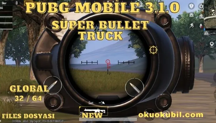 Pubg Mobile 3.1.0 Süper Bullet Truck Config Hileli İndir