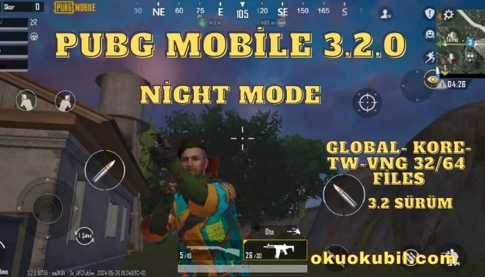 Pubg Mobile 3.2.0 Night Mode 40 60 90 Fps Hileli İndir
