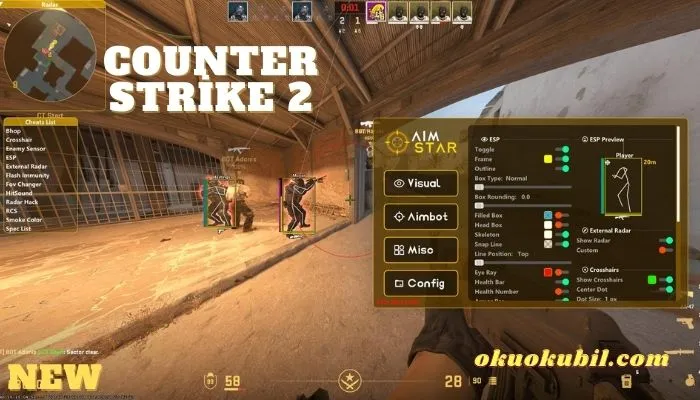 Counter Strike 2 v4.6.6 Aimstar Ring3 Esp Hileli İndir