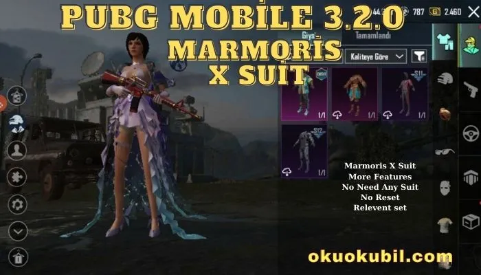 Pubg Mobile 3.2.0 Marmoris X Suit Skin Hileli İndir