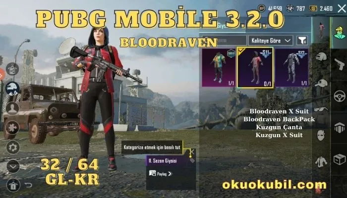 Pubg Mobile 3.2.0 Bloodraven X Suit Hileli İndir